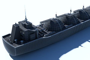 3D LNG Tanker