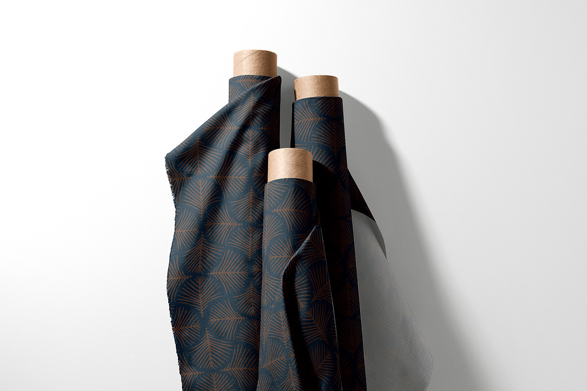 Modern Art Deco Leaf Tile Pattern, a Pattern Graphic by StudioGlouna (Photo 4 of 5)