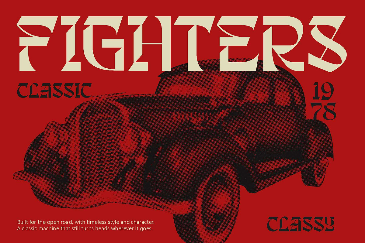 Shingeku – Modern Blackletter, a Blackletter Font by Arterfak Project (Photo 8 of 15)