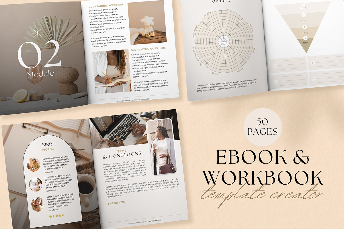 Canva Ebook & Workbook Templates