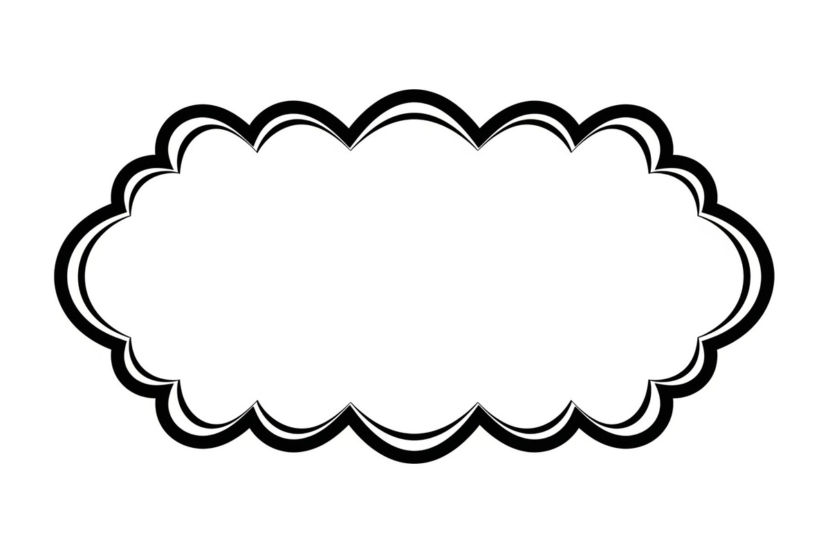 Wavy Scalloped Label Frame Bundle, an Illustration by musafir_fashion (Photo 38 of 51)