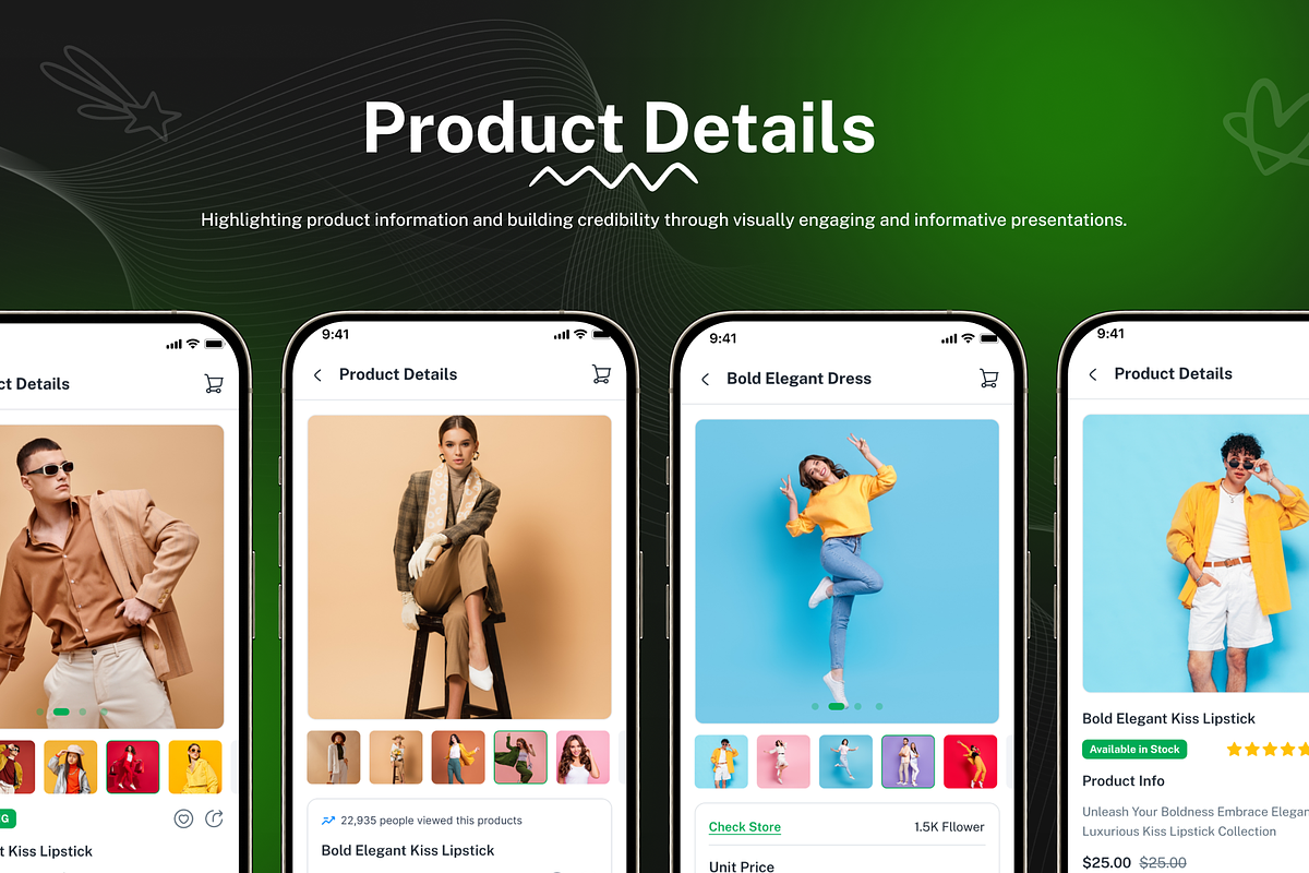 Multivendor eCommerce PWA Template preview 2