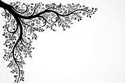 50 Tree Branch Corner Silhouette, a Decorative Illustration by Amazin_art (Thumbnail 21 of 27)