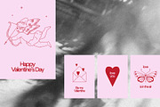 Valentine's Day: cards, illustration, a Seasonal Illustration by Lena Nikolaeva (Thumbnail 11 of 14)