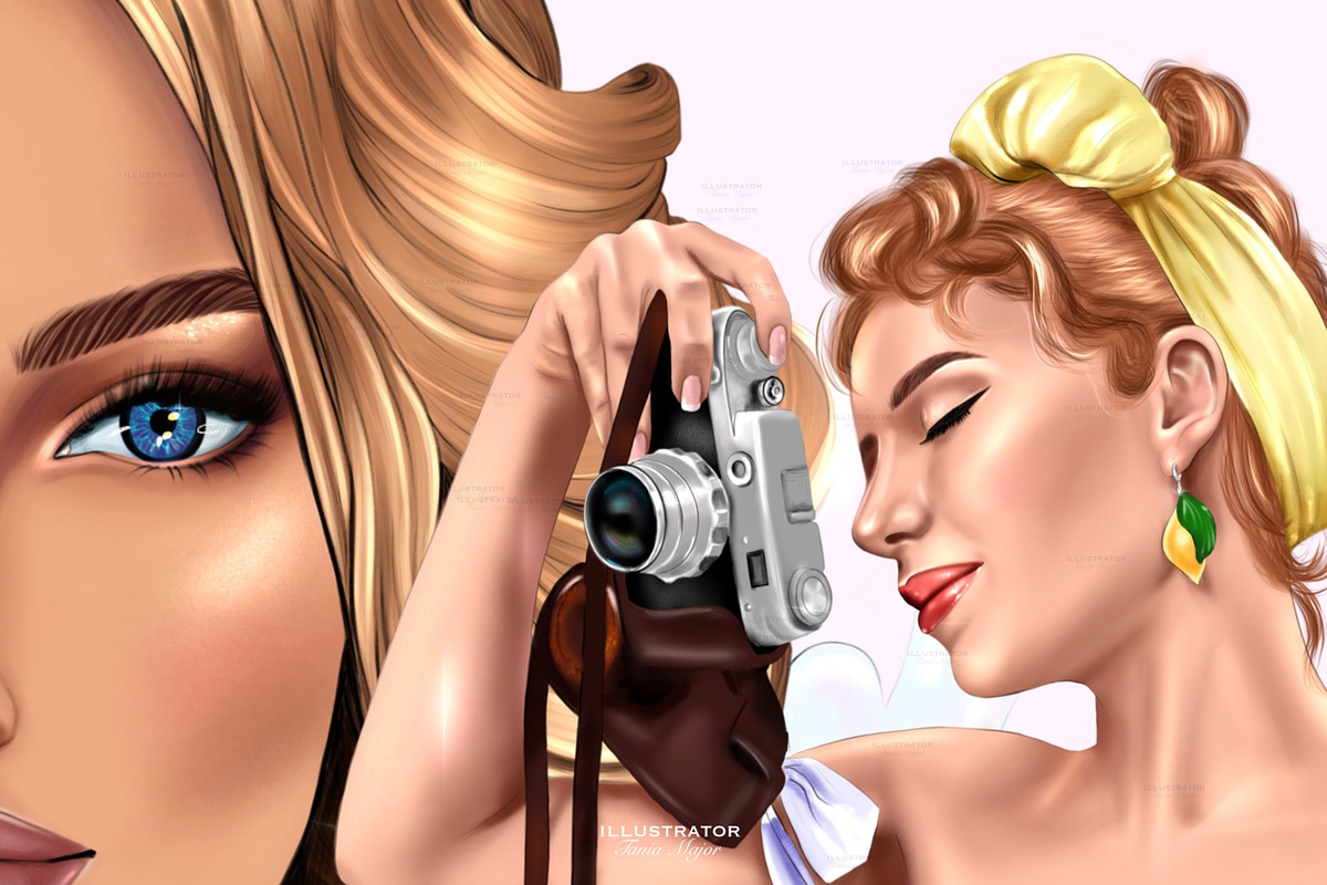 Procreate eyebrows stamp brushes, a Brush Add-On by MajorArtTm (Photo 3 of 4)