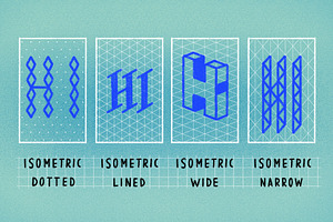 Procreate Grids Brush Set