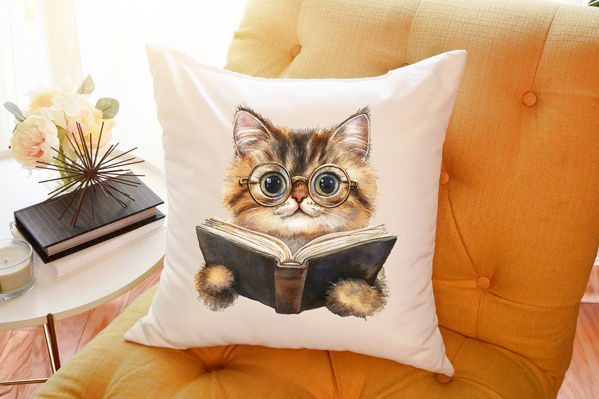 Whimsical Cat and Dog PNG Clipart, an Illustration by Sublimation Artist (Photo 6 of 6)