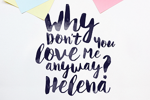 Helena Script Font