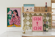 MODERN WALL ART GALLERY mixed prints, a Background Graphic by alenaganzhela (Thumbnail 2 of 11)
