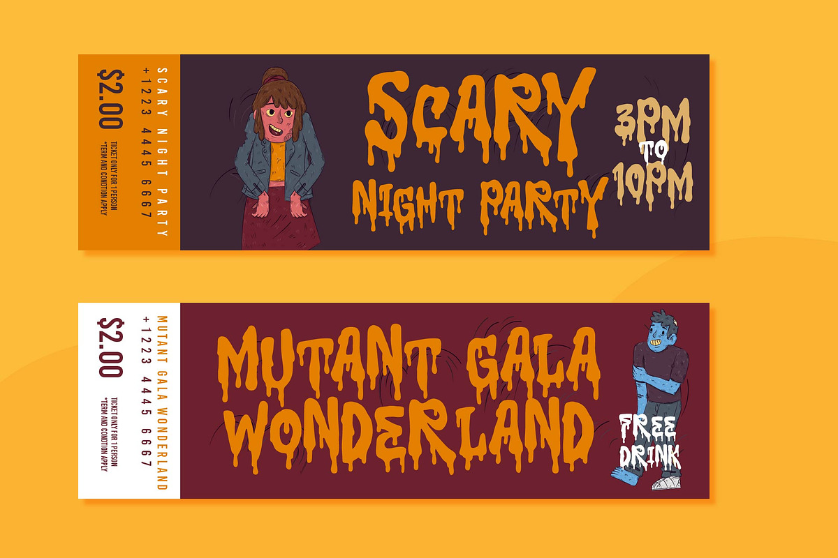 Zomblo | Halloween Horror Font, a Script Font by Denustudios (Photo 6 of 12)