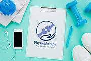 Physical Therapy Logo Template, a Branding & Logo Template by YUDesignStore (Thumbnail 9 of 10)