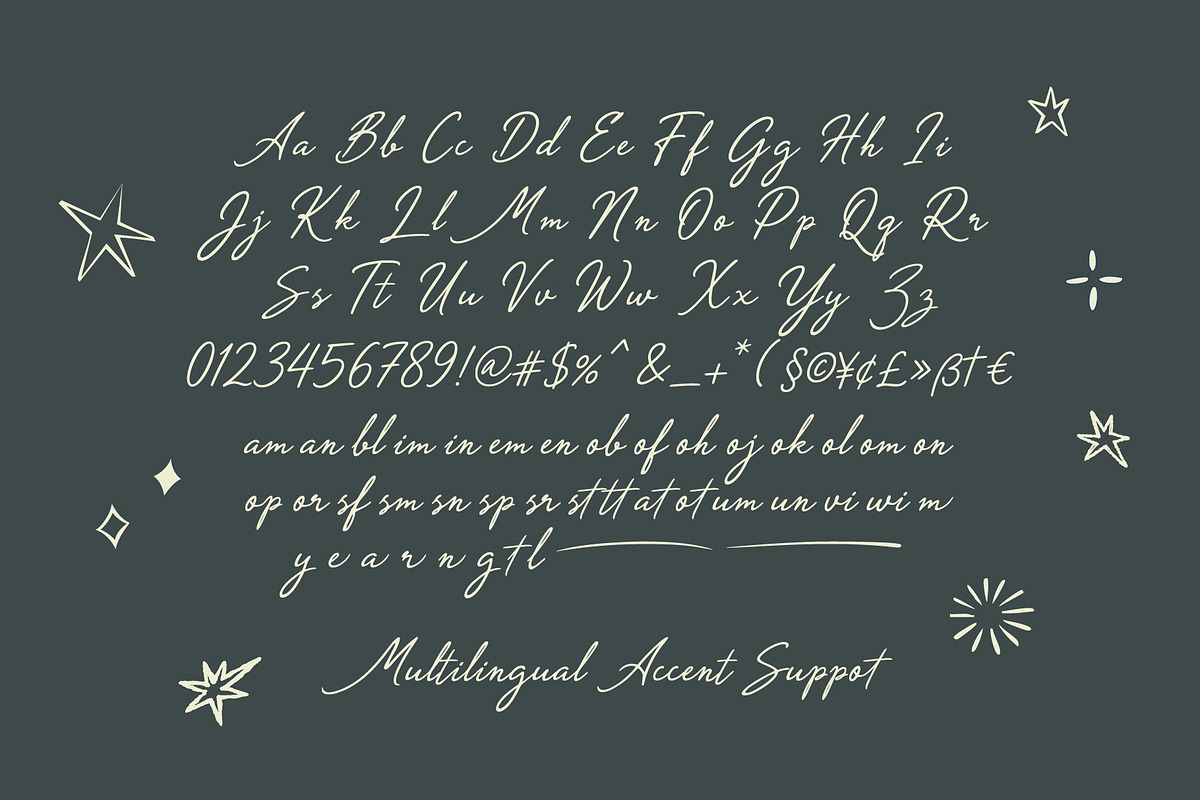 Thestral Signature Handwritten Font, a Script Font by Tyasify (Photo 11 of 11)