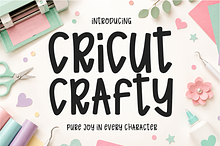 Cricut Crafty - Fun Crafter Font