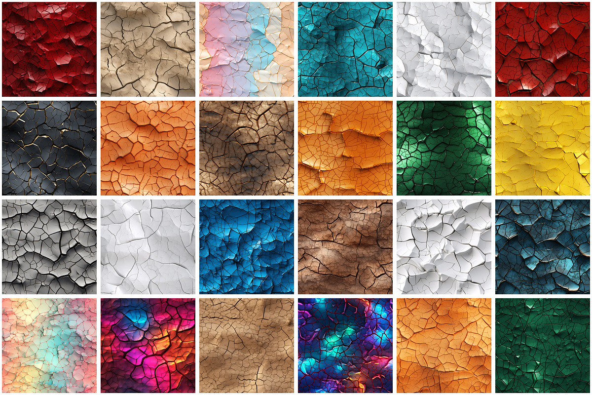 Crack Texture Pattern, a Pattern Graphic by Forhadx5 (Photo 6 of 16)