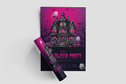 Halloween Poster/Flyer Bundle Vol.1, a Poster Template by Black Spade Design (Thumbnail 2 of 6)