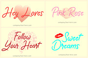 Romy & Jules, a Script Font by AMINMARIO (Thumbnail 2 of 9)