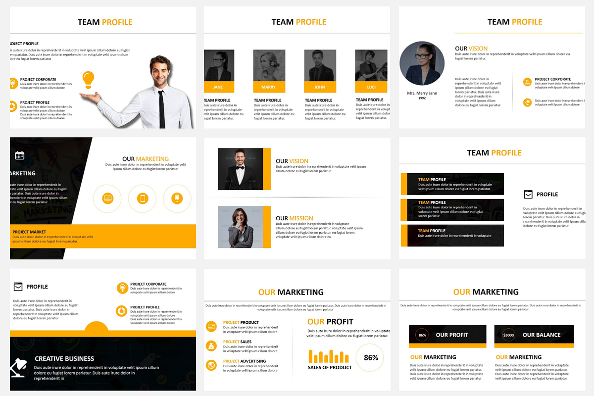 TARO - Powerpoint Templates, a Presentation Template by SlideFusion (Photo 4 of 11)
