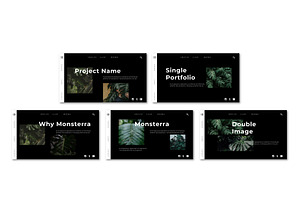 Monsterra - Keynote Template