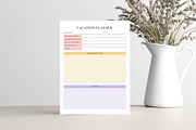 House Management Planner Canva, a Print Template by Designmela01 (Thumbnail 6 of 7)