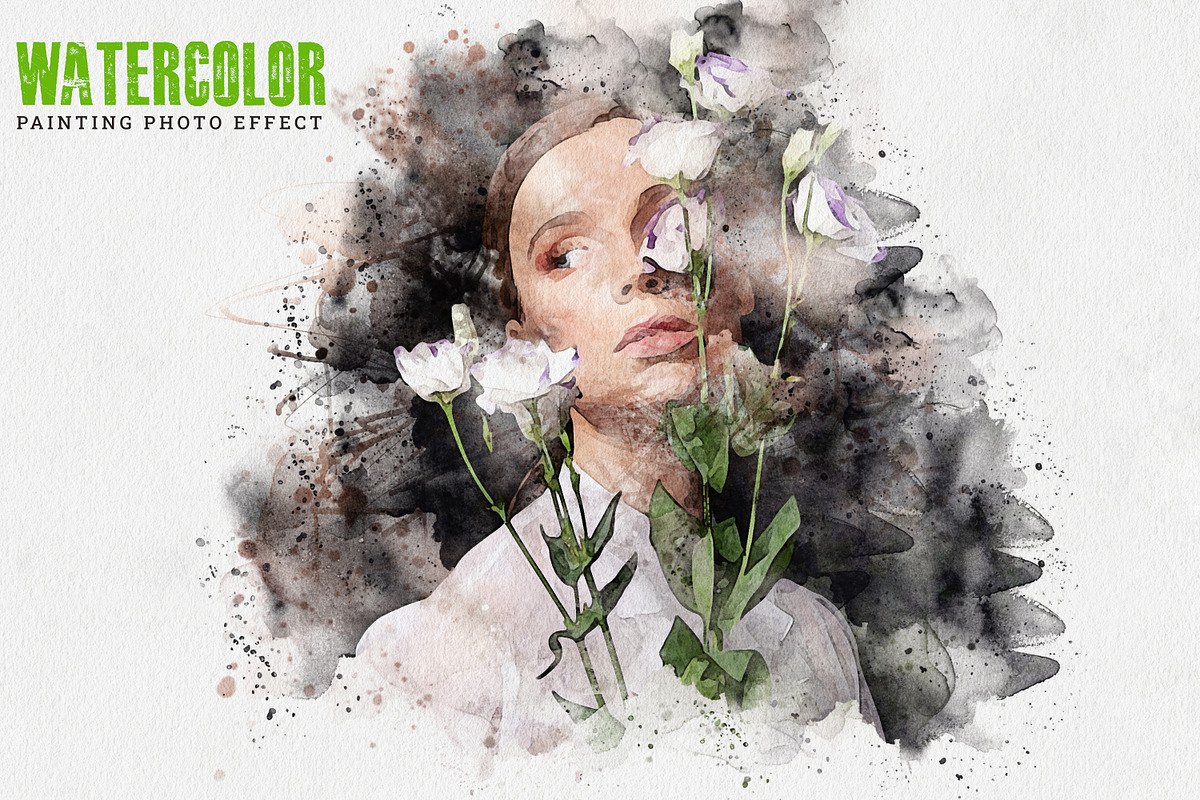 Watercolor Painting Photo Effect, an Action Add-On by S Graphic Studio (Photo 2 of 3)