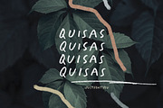 Quisas - Quirky Handwriting Fonts, a Handwritten Font by Ian Irwanwismoyo (Thumbnail 2 of 6)