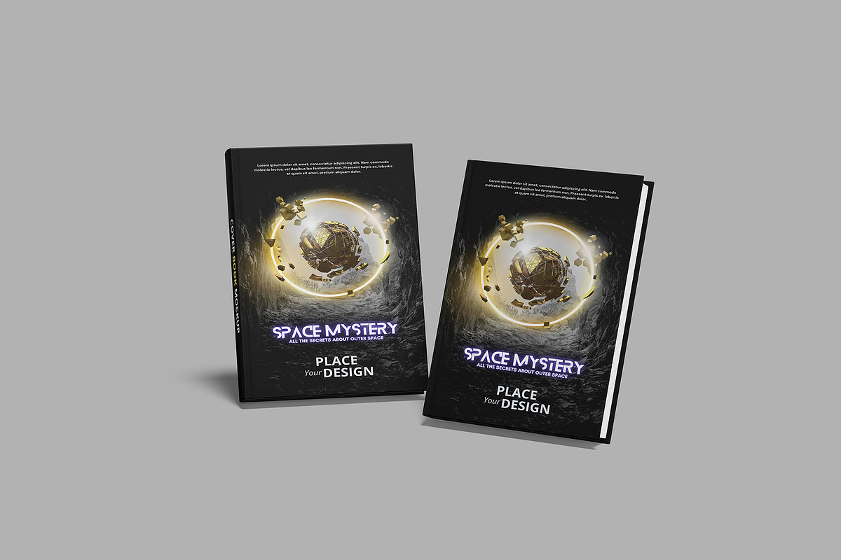 Realistic Premium Cover Book Mockup, a Books & Magazine Mockup by lamorastudio (Photo 9 of 11)