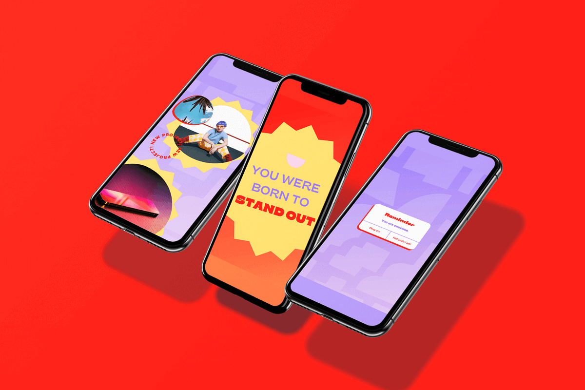 Bright Instagram Story Templates, a Social Media Template by Kurly Creative (Photo 5 of 11)