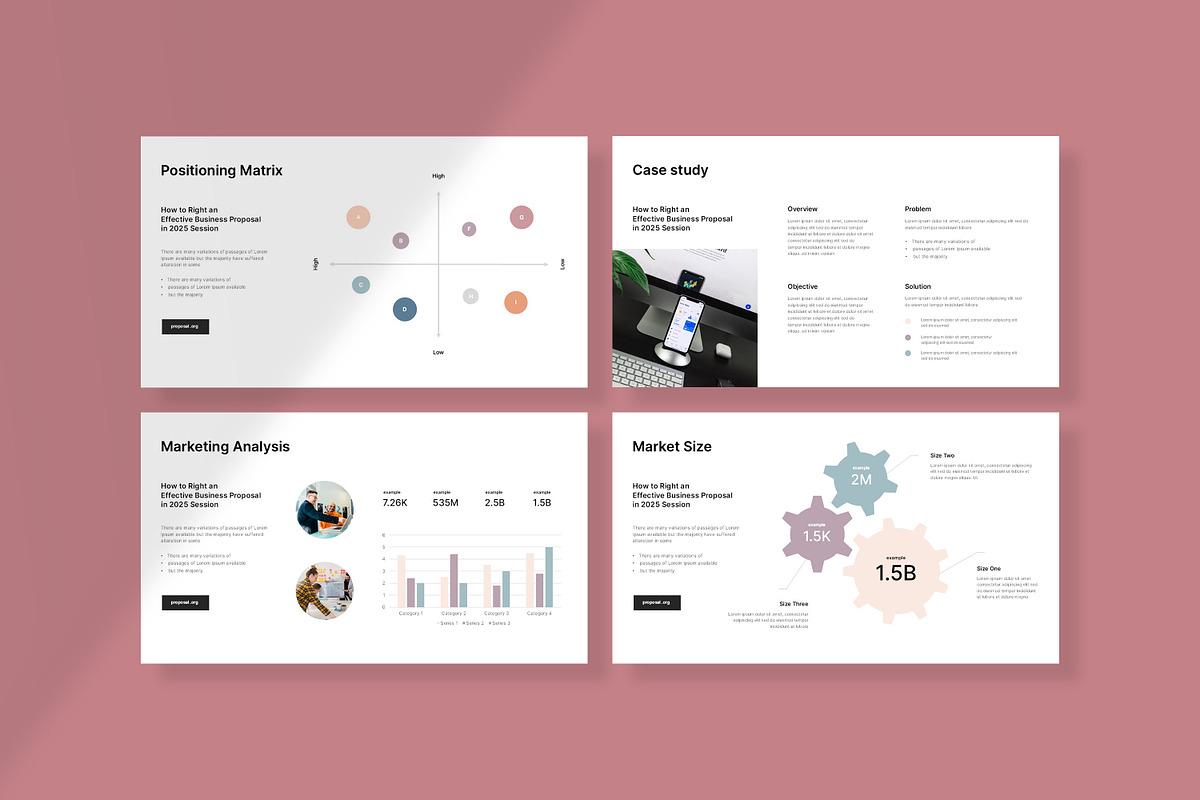 Company Proposal PowerPoint Template, a Marketing Template by SparkPro (Photo 4 of 8)