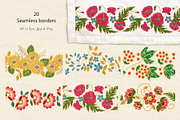 Ukrainian Embroidery Flowers, a Decorative Illustration by Red Ink (Thumbnail 7 of 9)