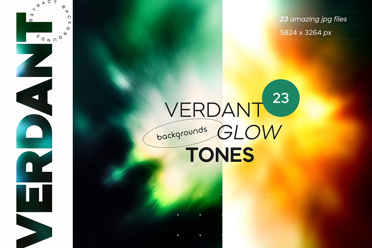 Verdant Glow Tones, a Background Graphic by Lumeno (Photo 1 of 4)