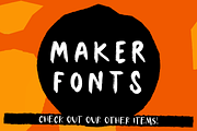 Grouchy Marks Handmade Font, a Handwritten Font by Maker Fonts (Thumbnail 13 of 13)