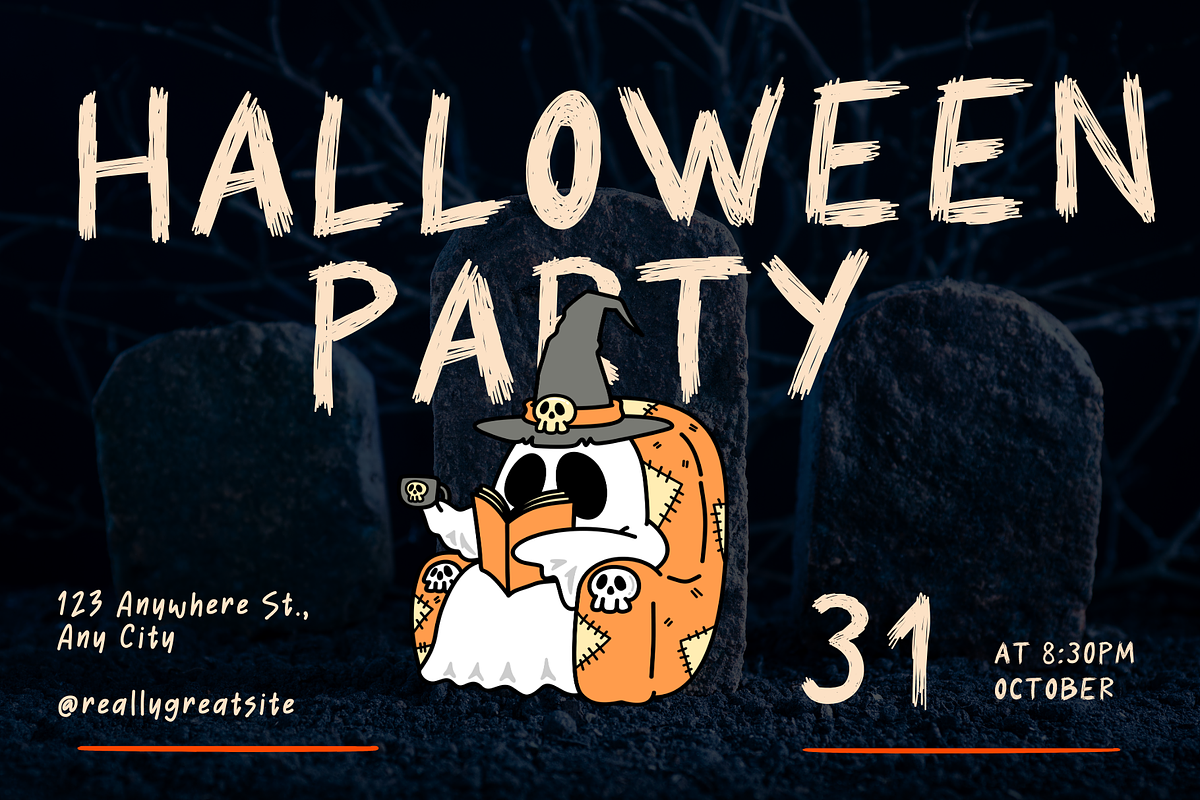 Mystery Halloween is Halloween font, a Handwritten Font by Brown Cupple (Photo 6 of 10)