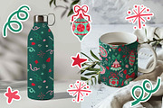 Christmas ornaments confetti pattern, a Pattern Graphic by Carpet Tapete Pretzel (Thumbnail 10 of 11)