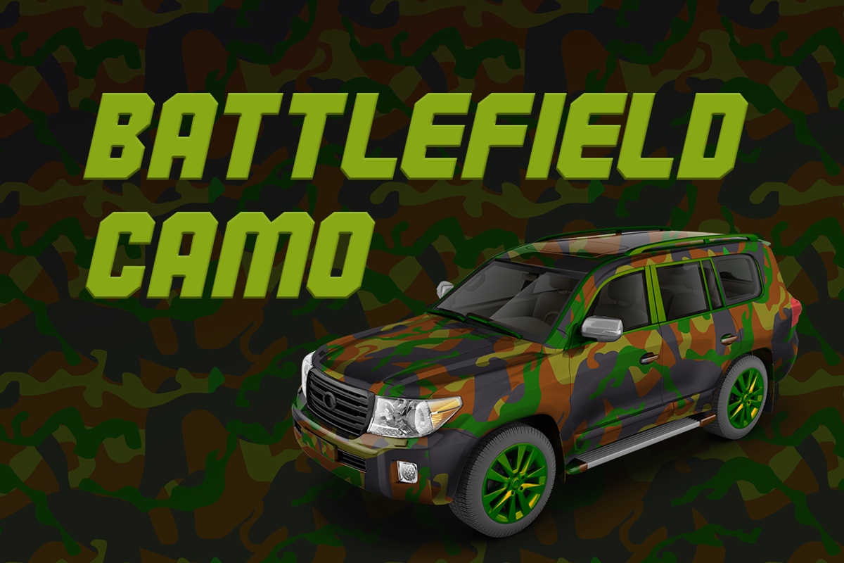 Battlefield Camo - DLER | Vector, a Pattern Graphic by HMX23 (Photo 1 of 3)