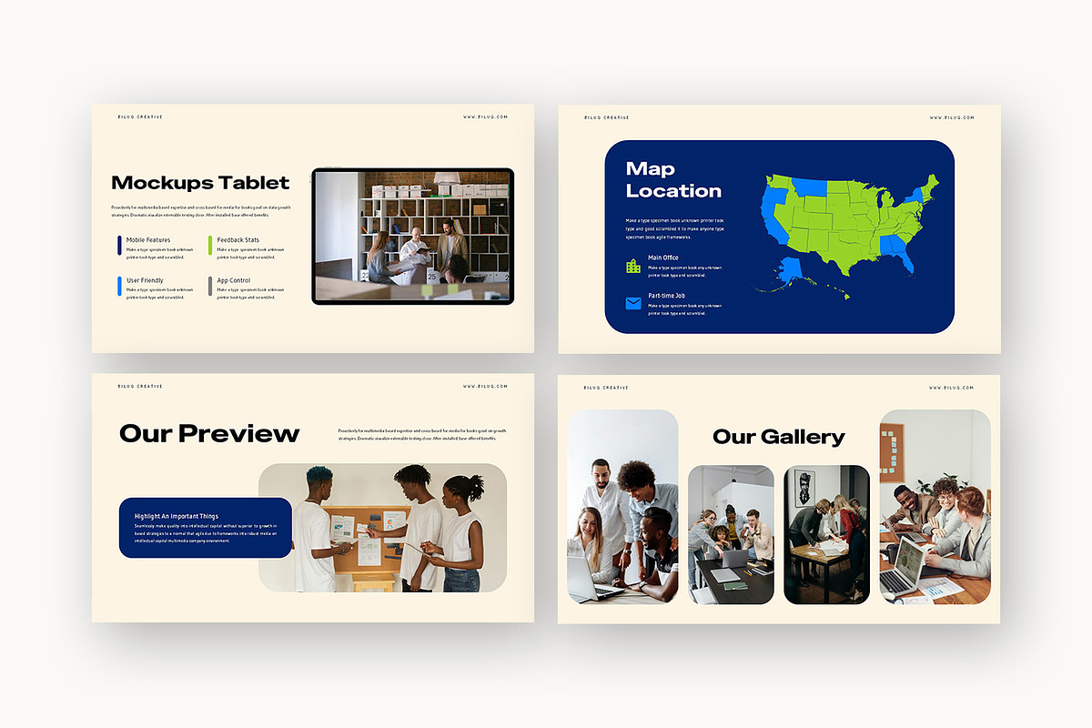 Biluq : Creative Biz Google Slides, a Presentation Template by Punkl Camp (Photo 6 of 16)