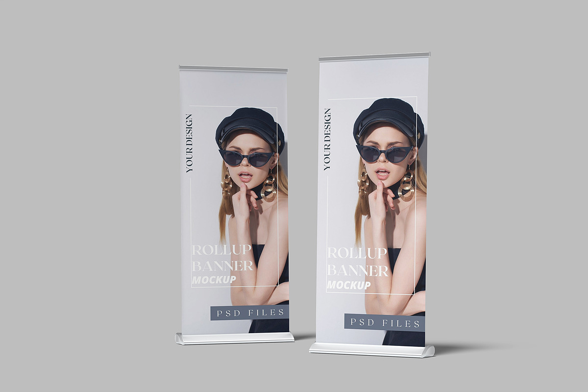 Roll Up Banner Mockup, a Print Template by lamorastudio (Photo 10 of 11)