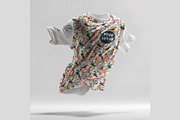 Flying Dynamic T-Shirt Mockup PSD, a Shirt Mockup by LESZ Design (Thumbnail 4 of 6)