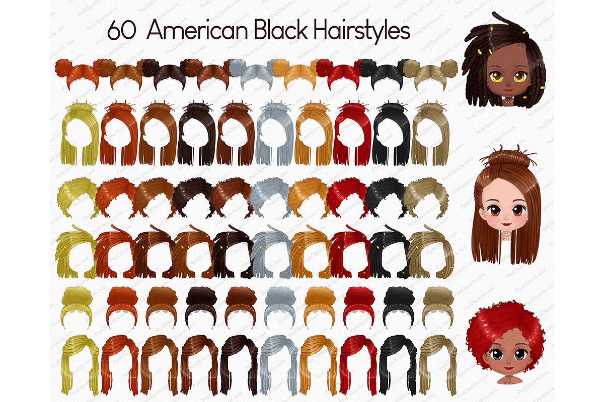 African American couple Clipart  PNG, a Person Illustration by Podcliparts (Photo 4 of 7)