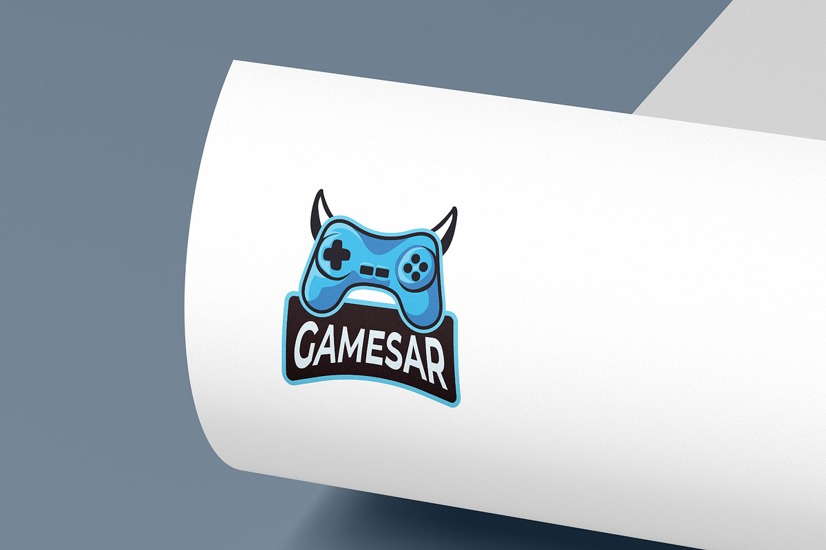 Gaming Controller with E-sports Logo, a Branding & Logo Template by Design_Planet (Photo 1 of 3)