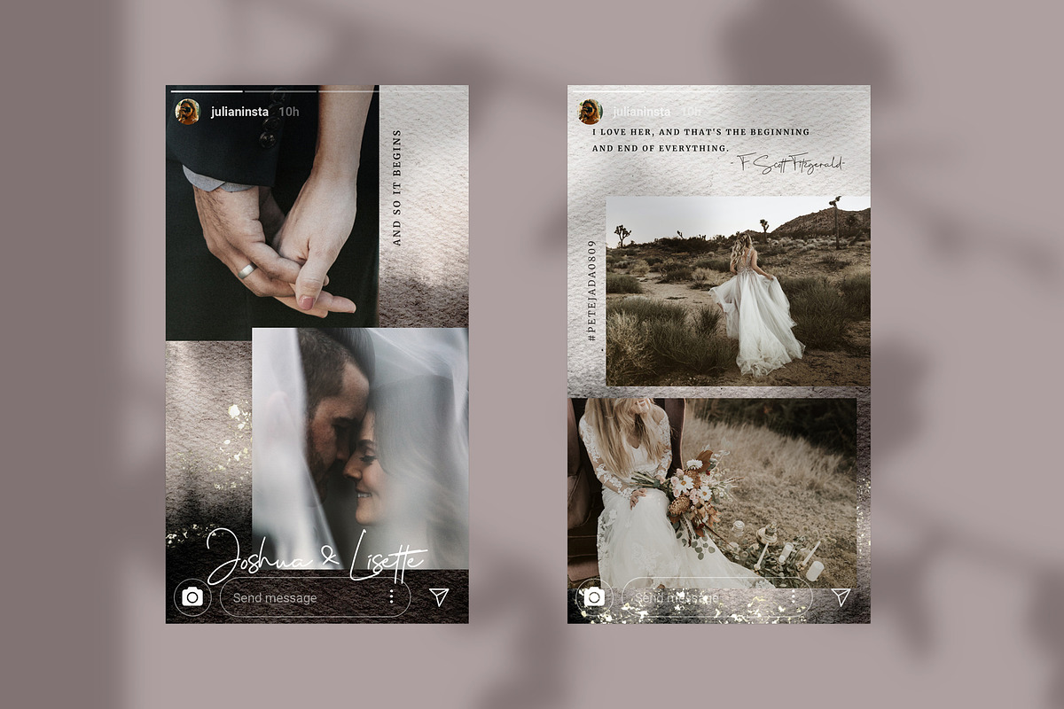 Ethereal Instagram Story Template, a Social Media Template by Spinsugar Graphics (Photo 5 of 7)