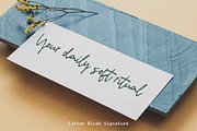 Cotton Blush - Charming Signature, a Handwritten Font by tebaltipislab (Thumbnail 7 of 11)