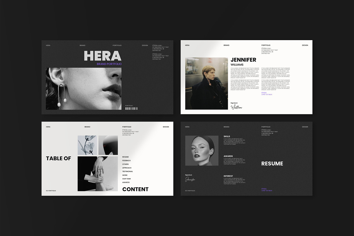 Brand Portfolio Presentation, a Presentation Template by PrintIdea (Photo 3 of 7)