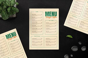 Brezze Coffee - Menu