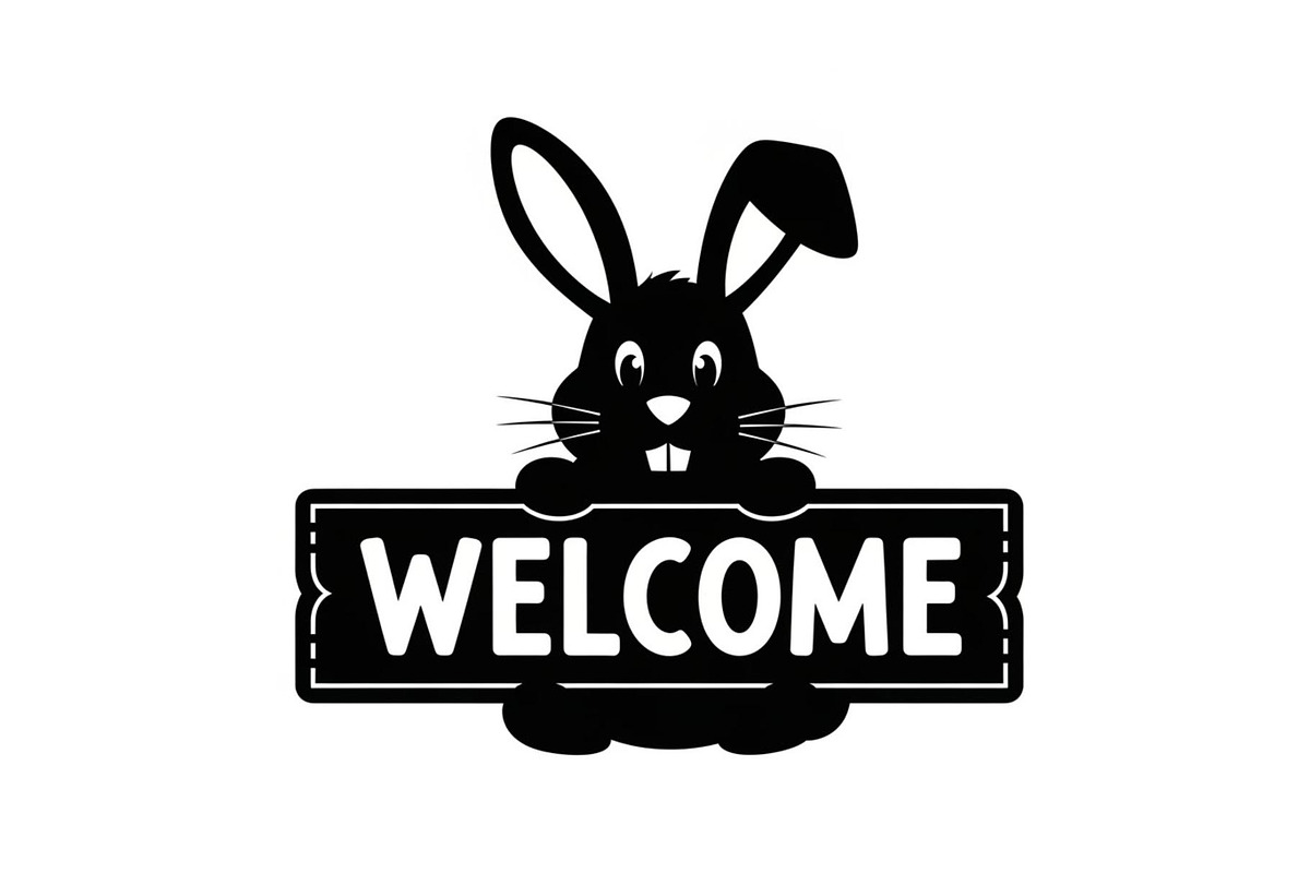 Cute Easter Bunny Silhouette bundle, an Illustration by Artivon (Photo 51 of 51)