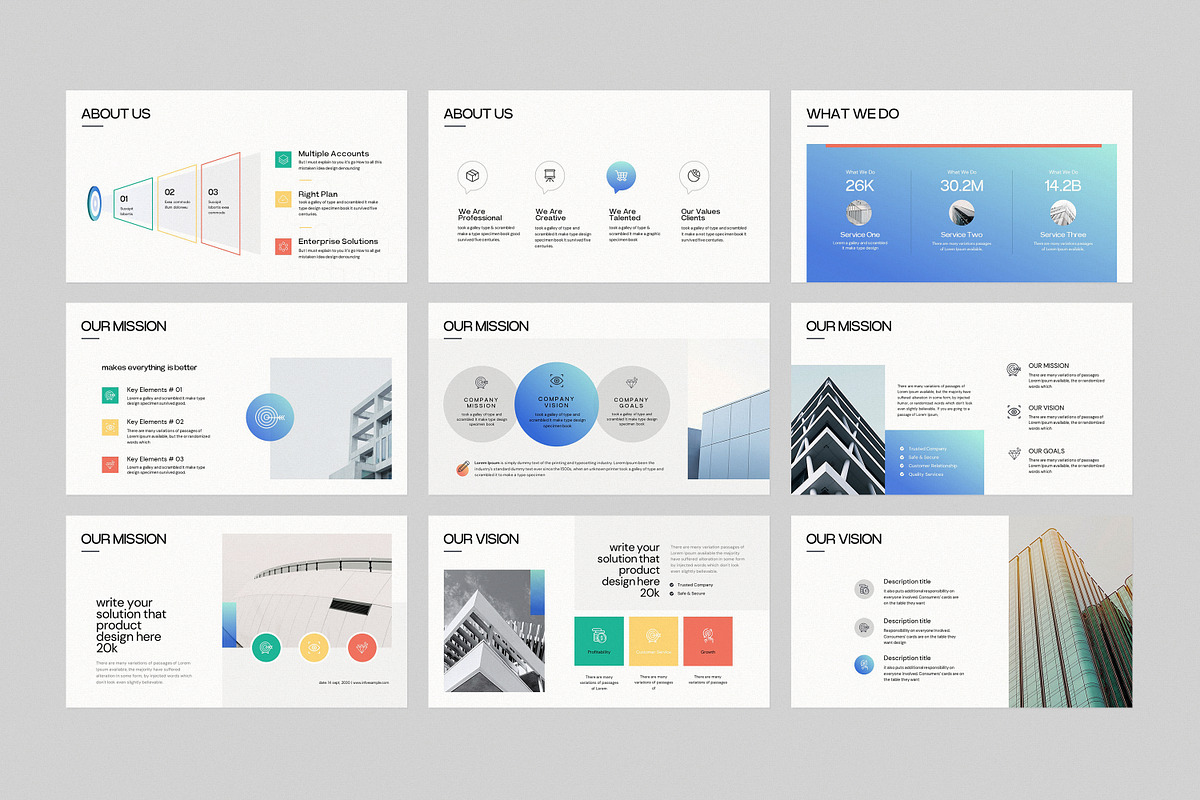 Business Plan PowerPoint Template, a Presentation Template by GoldenPixelStudio (Photo 11 of 29)