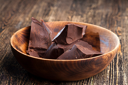 large chunks of chocolate with cocoa, a Background Photo by MyPhotos