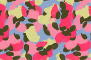 Vibrant bold neon flowers pattern, a Pattern Graphic by Nocito Design (Thumbnail 5 of 5)