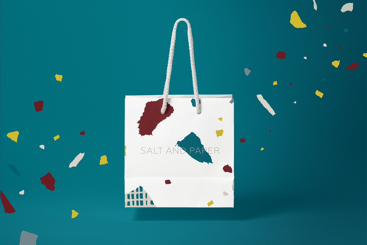 Salt & Paper. Terrazzo pattern set., a Pattern Graphic by lisa_kalev (Photo 8 of 11)