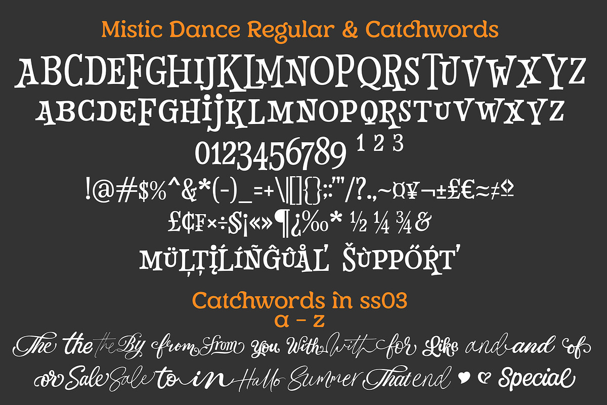 Mystic Dance, a Serif Font by joelmaker (Photo 12 of 18)