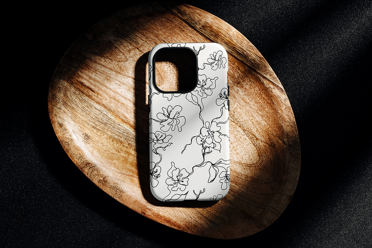 Subtle Apple Flowers Vector Patterns, a Pattern Graphic by MalyskaStudio (Photo 17 of 17)